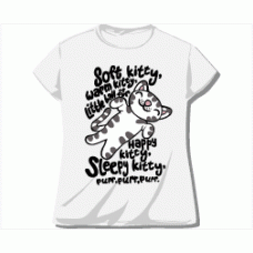 Camiseta Soft kitty