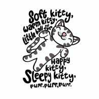 Camiseta Soft kitty-detalle