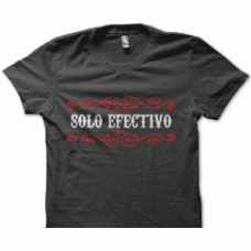 Camiseta Solo efectivo