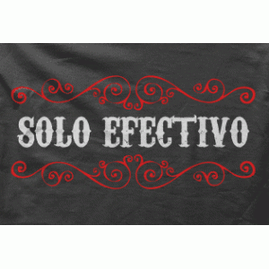 Camiseta Solo efectivo-detalle