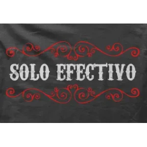 Camiseta Solo efectivo-detalle