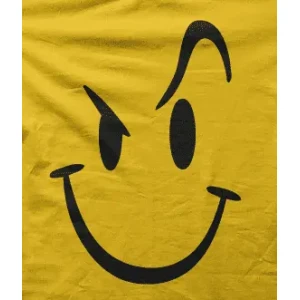 Camiseta Sonrisa diabolica-detalle
