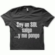 Camiseta Soy un Sol