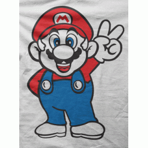 Camiseta Super Mario-detalle