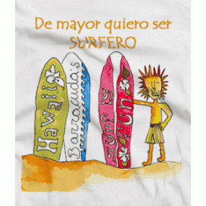 Camiseta Surfero-detalle