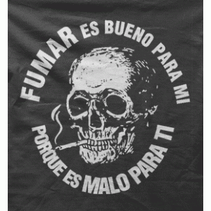 Camiseta Tabaco-detalle