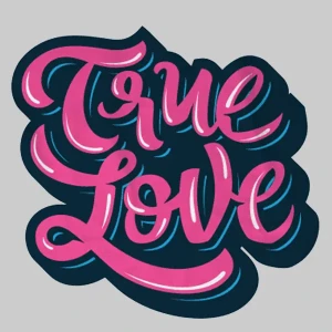 Camiseta True-love-detalle