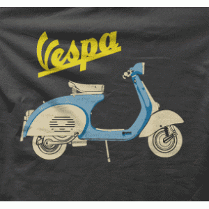 Camiseta Vespa-detalle