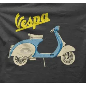 Camiseta Vespa-detalle