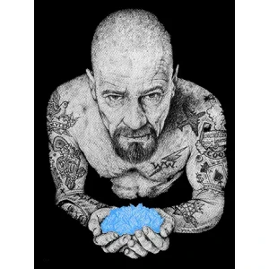 Camiseta Walter white-detalle