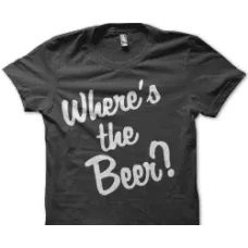 Camiseta Where is the beer