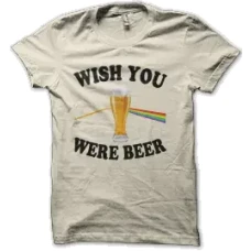 Camiseta Wish you where beer