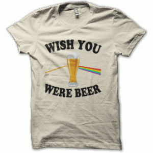 Camiseta Wish you where beer