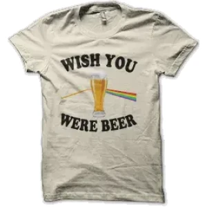 Camiseta Wish you where beer