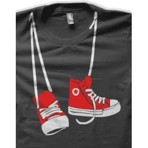 Camiseta Zapatillas-detalle