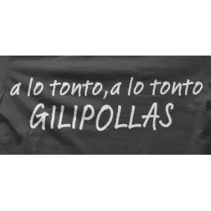 Camiseta a lo tonto..-detalle
