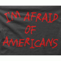 Camiseta afraid americans-detalle