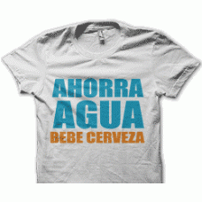Camiseta ahorra agua