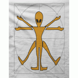 Camiseta alien-detalle