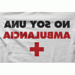 Camiseta ambulancia-detalle