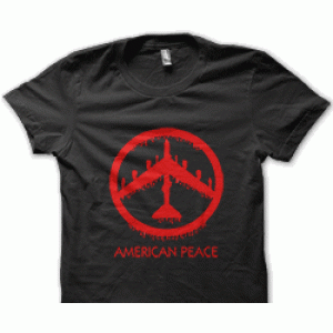 Camiseta american peace
