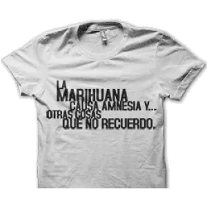 Camiseta amnesia
