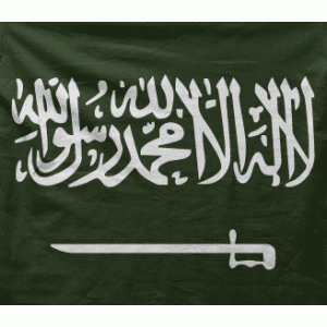 Camiseta arabia saudi-detalle