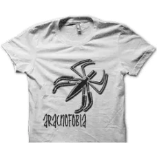Camiseta aracnofobia