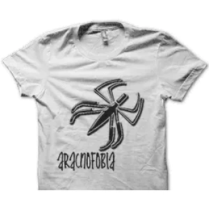 Camiseta aracnofobia