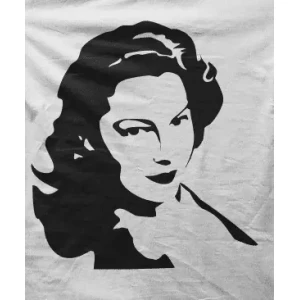 Camiseta ava gadner-detalle