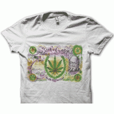 Camiseta bank of ganja