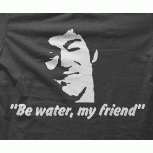Camiseta be water-detalle