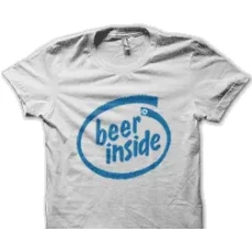 Camiseta beer inside