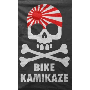 Camiseta bike kamikaze-detalle