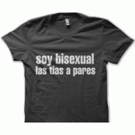 Camiseta bisexual