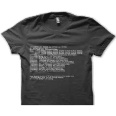 Camiseta bsod linux