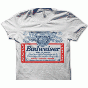 Camiseta budweiser I