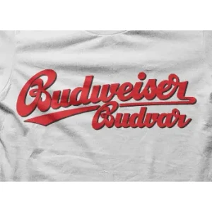 Camiseta budweiser-detalle