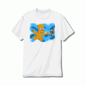 Camiseta burt nirvana