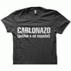 Camiseta cablonazo