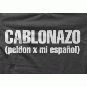 Camiseta cablonazo-detalle