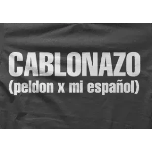 Camiseta cablonazo-detalle