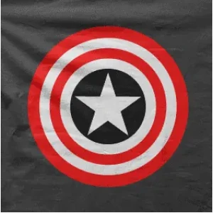 Camiseta capitan america-detalle