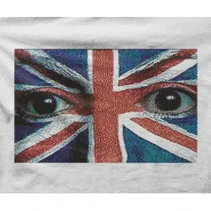 Camiseta cara UK-detalle