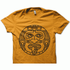 Camiseta cara azteca