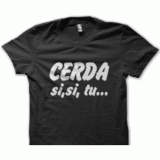 Camiseta cerda