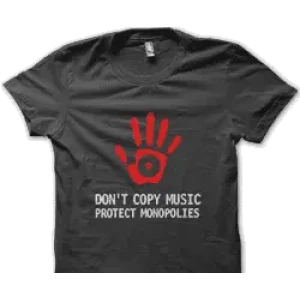 Camiseta copy music