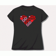 Camiseta corazones