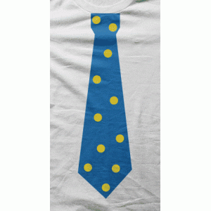 Camiseta corbata II-detalle