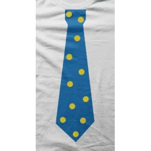 Camiseta corbata II-detalle